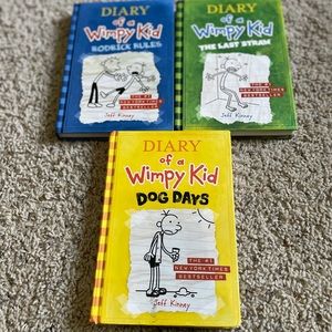 Diary Of A Wimpy Kid | books 2,3 and 4 | Jeff Kinney | Kids chapter books